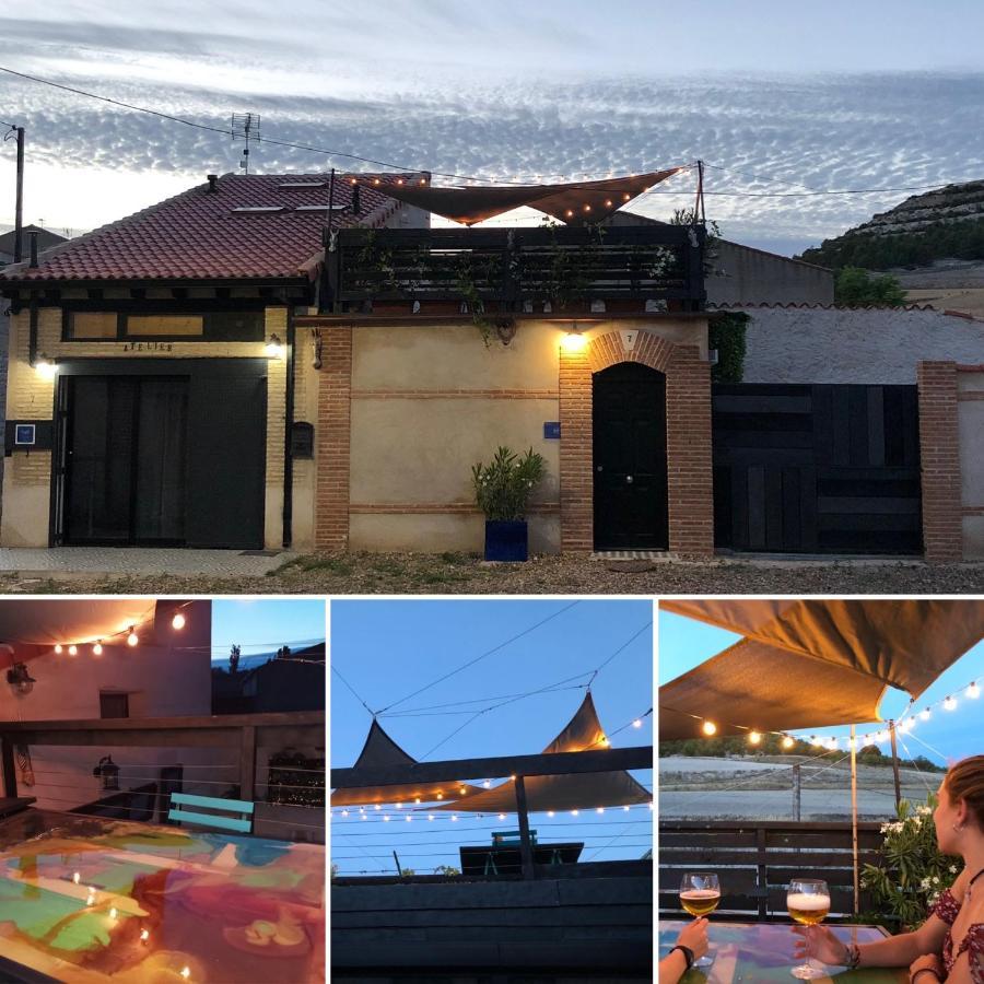 Casa Rural Atelier - Jardin Y Terraza Velliza Exterior photo
